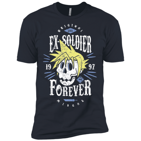 T-Shirts Indigo / X-Small Ex-Soldier Forever Men's Premium T-Shirt