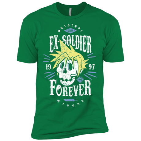 T-Shirts Kelly Green / X-Small Ex-Soldier Forever Men's Premium T-Shirt