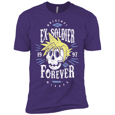 T-Shirts Purple / X-Small Ex-Soldier Forever Men's Premium T-Shirt