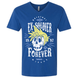T-Shirts Royal / X-Small Ex-Soldier Forever Men's Premium V-Neck