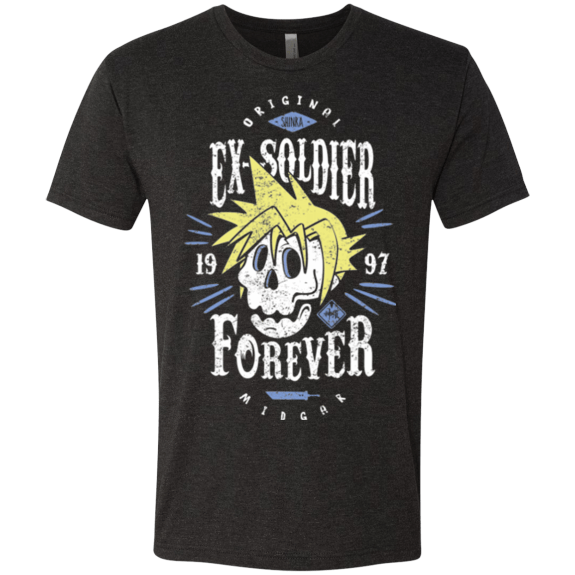 T-Shirts Vintage Black / Small Ex-Soldier Forever Men's Triblend T-Shirt