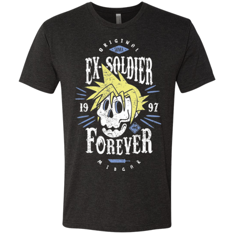T-Shirts Vintage Black / Small Ex-Soldier Forever Men's Triblend T-Shirt