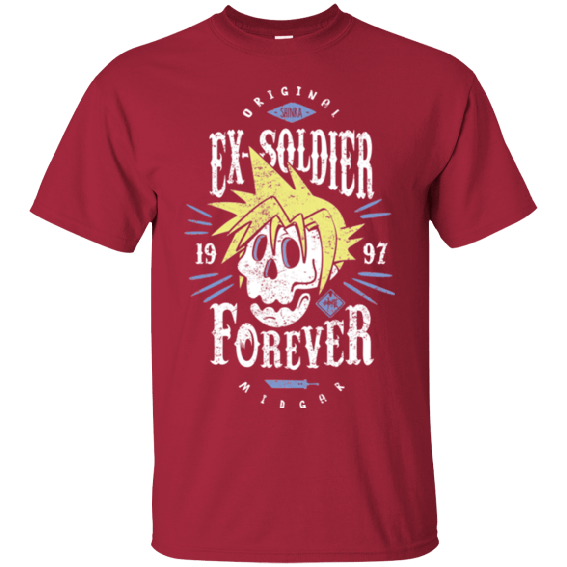 T-Shirts Cardinal / Small Ex-Soldier Forever T-Shirt