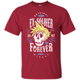T-Shirts Cardinal / Small Ex-Soldier Forever T-Shirt