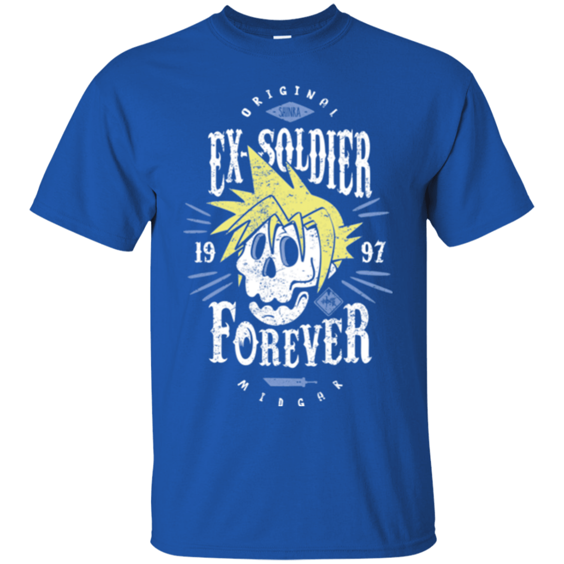 T-Shirts Royal / Small Ex-Soldier Forever T-Shirt
