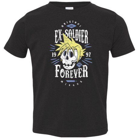 T-Shirts Black / 2T Ex-Soldier Forever Toddler Premium T-Shirt
