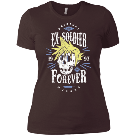 T-Shirts Dark Chocolate / X-Small Ex-Soldier Forever Women's Premium T-Shirt