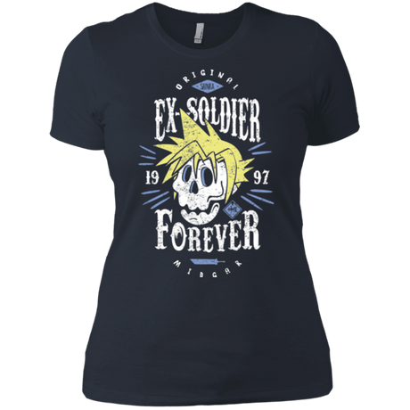 T-Shirts Indigo / X-Small Ex-Soldier Forever Women's Premium T-Shirt