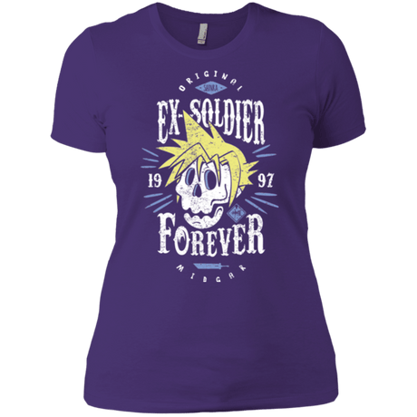 T-Shirts Purple / X-Small Ex-Soldier Forever Women's Premium T-Shirt