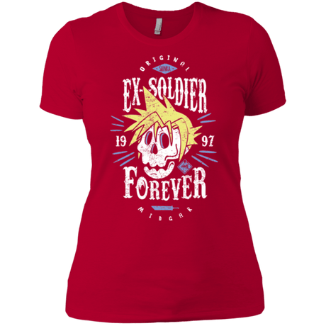 T-Shirts Red / X-Small Ex-Soldier Forever Women's Premium T-Shirt