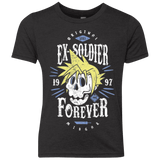 T-Shirts Vintage Black / YXS Ex-Soldier Forever Youth Triblend T-Shirt