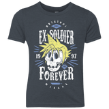 T-Shirts Vintage Navy / YXS Ex-Soldier Forever Youth Triblend T-Shirt