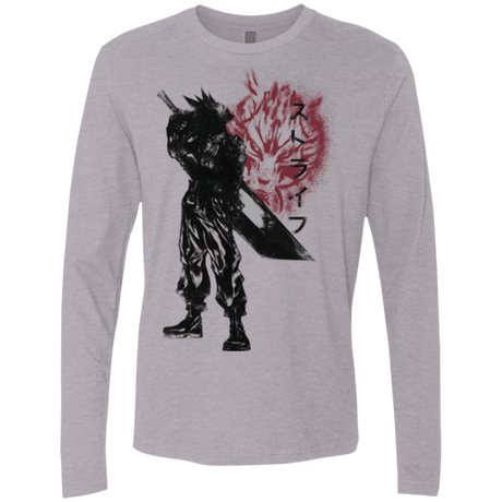 T-Shirts Heather Grey / Small Ex Soldier Men's Premium Long Sleeve