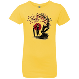 T-Shirts Vibrant Yellow / YXS Ex-soldier under the sun Girls Premium T-Shirt