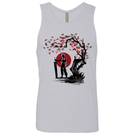 T-Shirts Heather Grey / Small Ex-soldier under the sun Men's Premium Tank Top