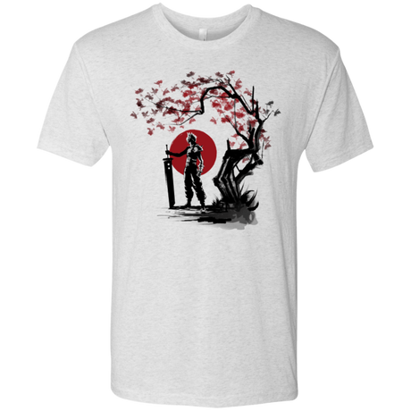 T-Shirts Heather White / Small Ex-soldier under the sun Men's Triblend T-Shirt