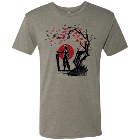 T-Shirts Venetian Grey / Small Ex-soldier under the sun Men's Triblend T-Shirt