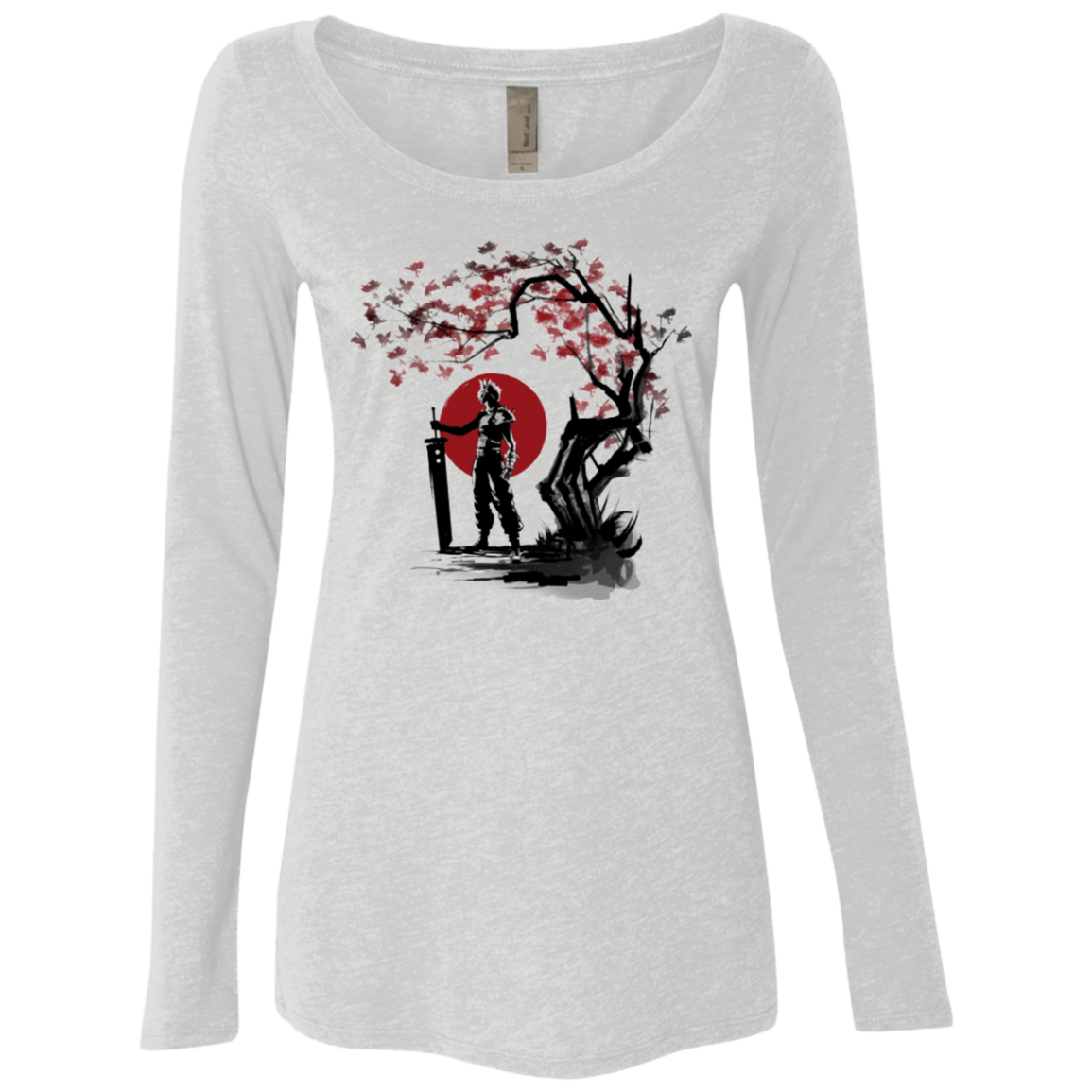 T-Shirts Heather White / Small Ex-soldier under the sun Women's Triblend Long Sleeve Shirt