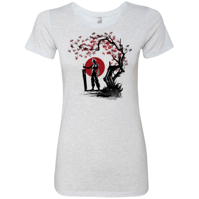 T-Shirts Heather White / Small Ex-soldier under the sun Women's Triblend T-Shirt