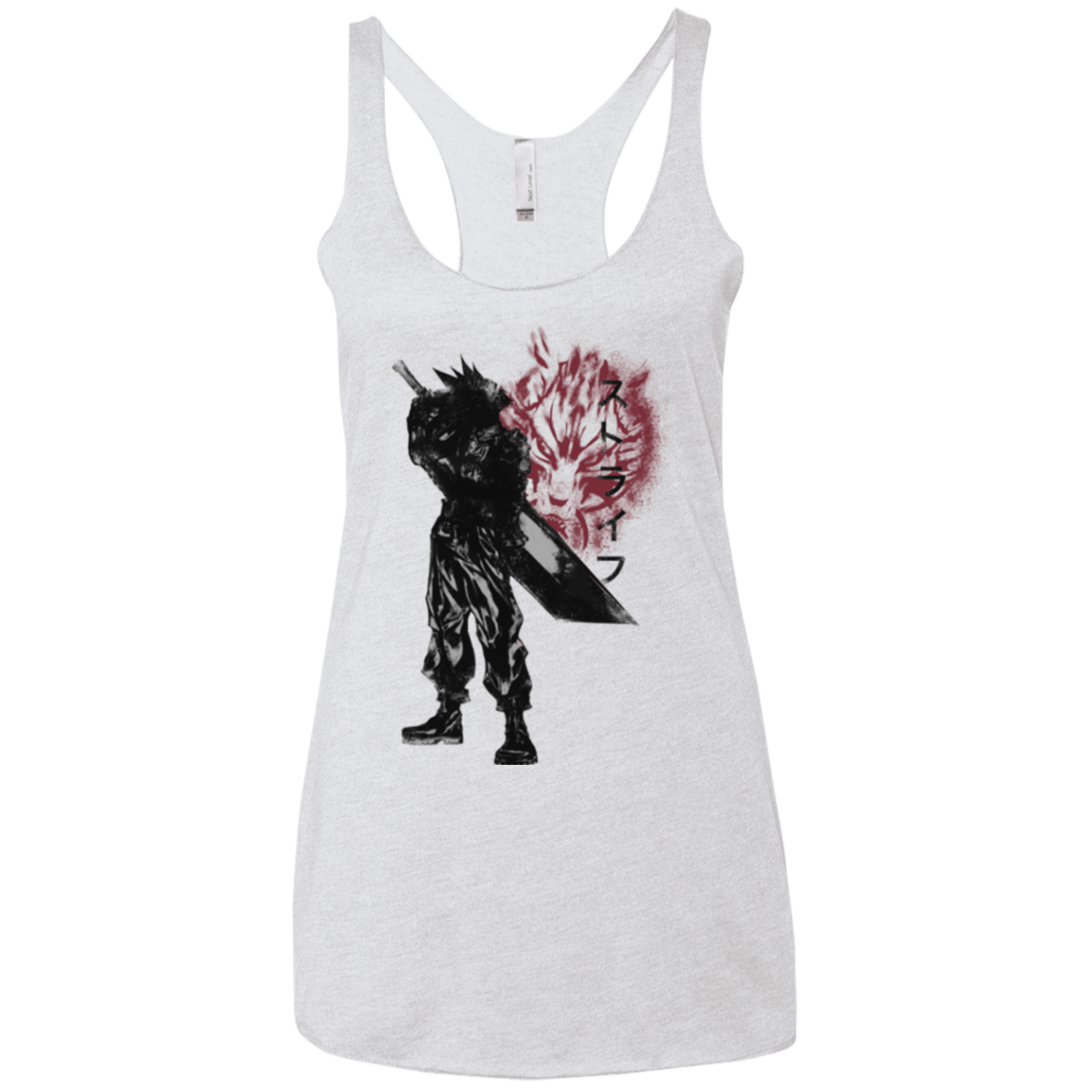 T-Shirts Heather White / X-Small Ex Soldier Women's Triblend Racerback Tank