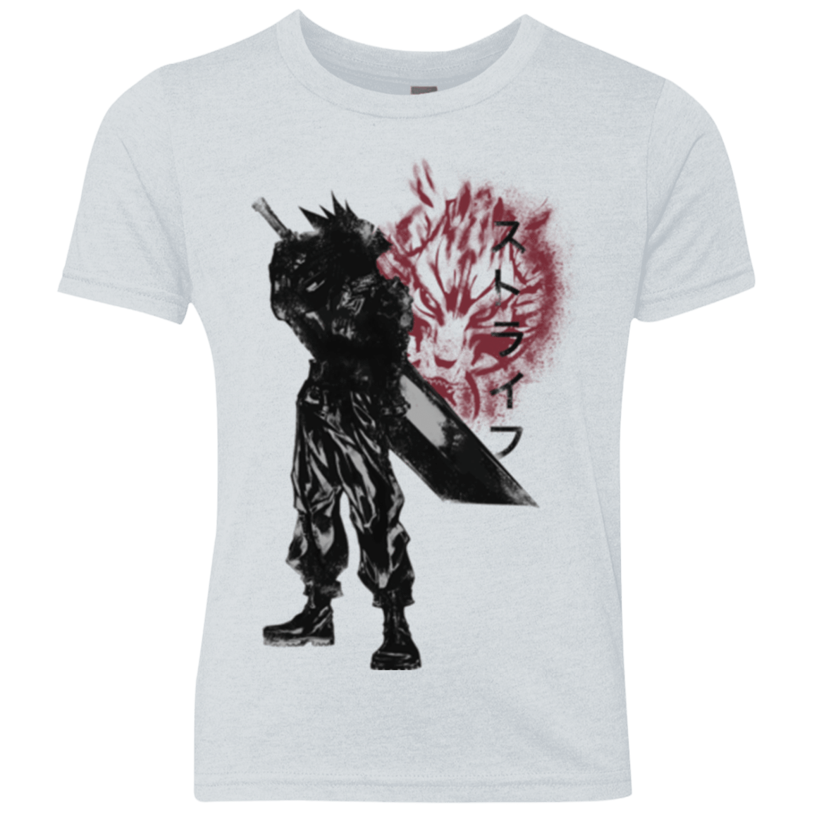 T-Shirts Heather White / YXS Ex Soldier Youth Triblend T-Shirt