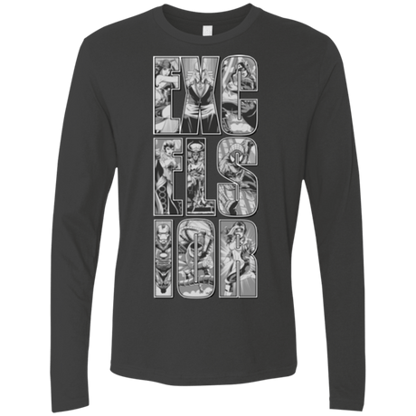 T-Shirts Heavy Metal / Small Excelsior Men's Premium Long Sleeve