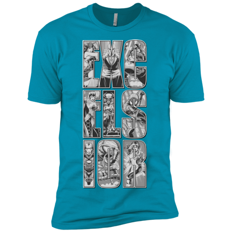 T-Shirts Turquoise / X-Small Excelsior Men's Premium T-Shirt