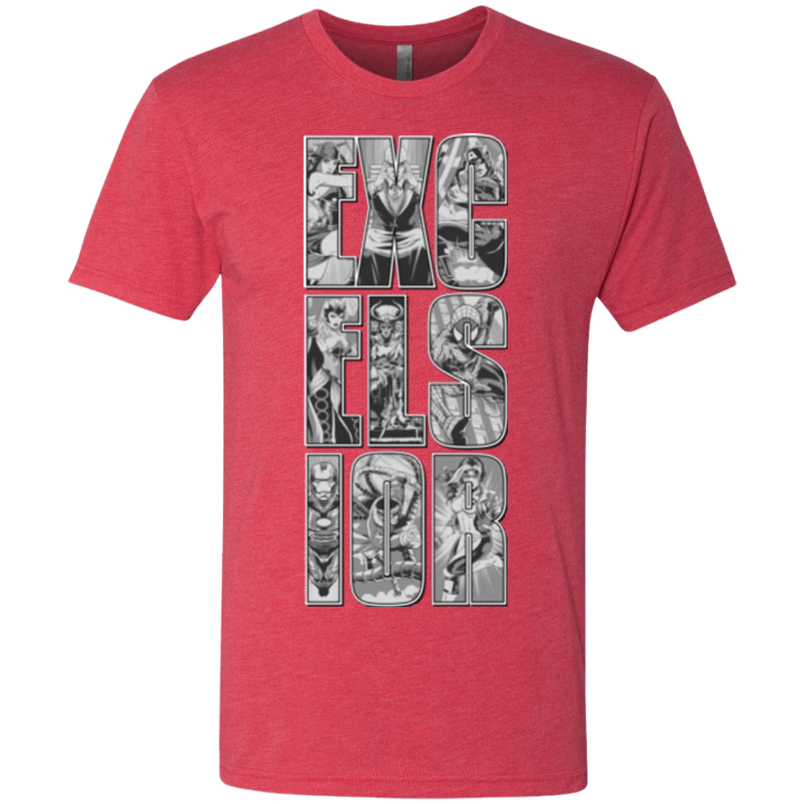 T-Shirts Vintage Red / Small Excelsior Men's Triblend T-Shirt