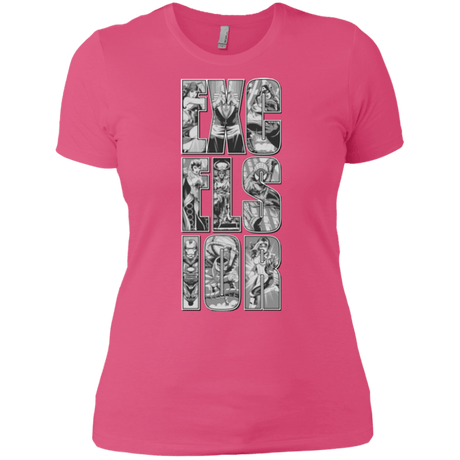 T-Shirts Hot Pink / X-Small Excelsior Women's Premium T-Shirt