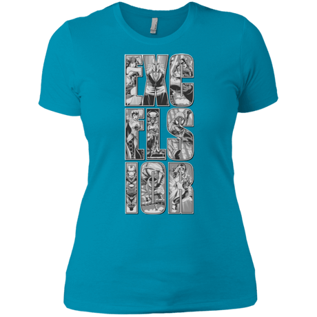 T-Shirts Turquoise / X-Small Excelsior Women's Premium T-Shirt