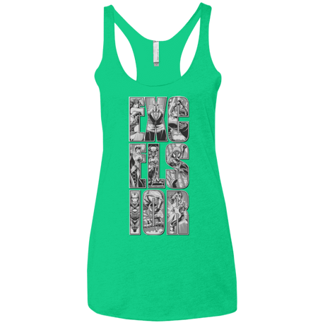 T-Shirts Envy / X-Small Excelsior Women's Triblend Racerback Tank
