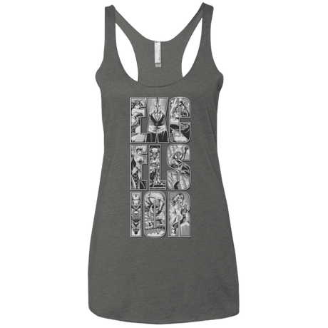 T-Shirts Premium Heather / X-Small Excelsior Women's Triblend Racerback Tank