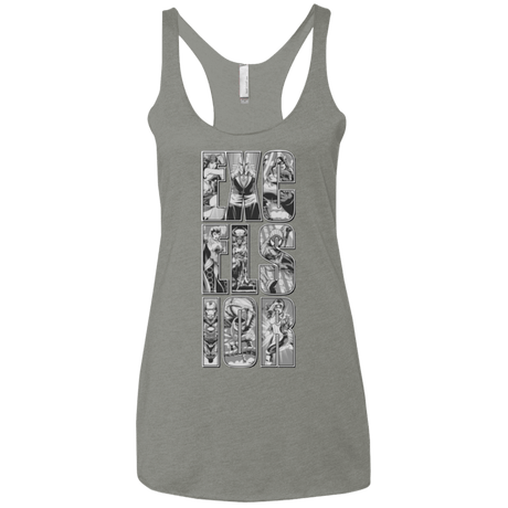 T-Shirts Venetian Grey / X-Small Excelsior Women's Triblend Racerback Tank