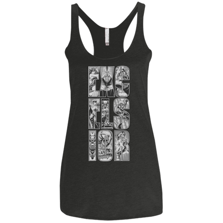 T-Shirts Vintage Black / X-Small Excelsior Women's Triblend Racerback Tank