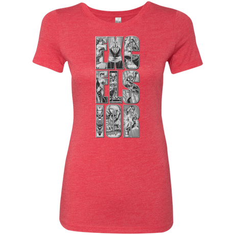 T-Shirts Vintage Red / Small Excelsior Women's Triblend T-Shirt