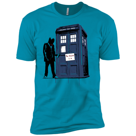 T-Shirts Turquoise / YXS Exit Through Tardis Boys Premium T-Shirt