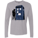 Exit Through Tardis Men's Premium Long Sleeve