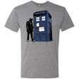 T-Shirts Premium Heather / Small Exit Through Tardis Men's Triblend T-Shirt