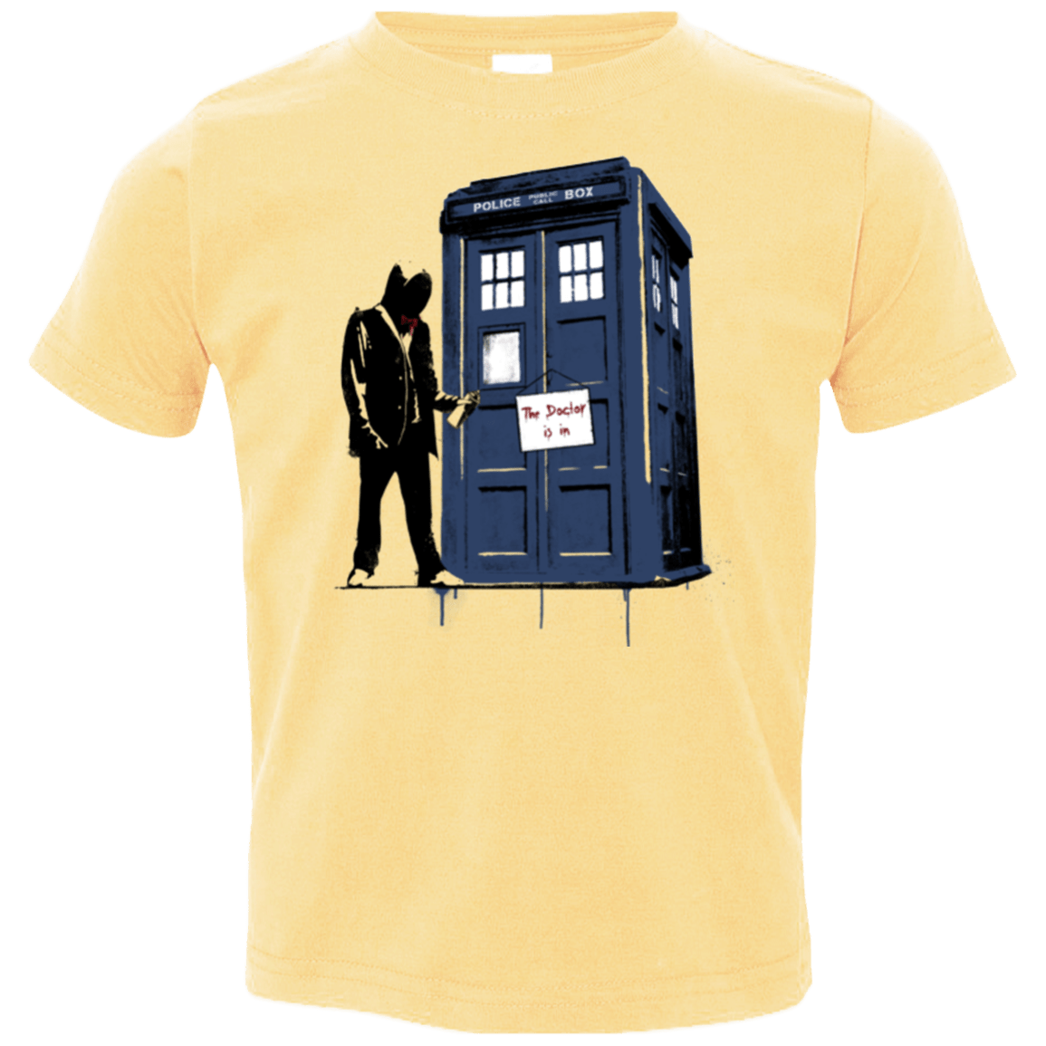 T-Shirts Butter / 2T Exit Through Tardis Toddler Premium T-Shirt