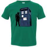 T-Shirts Kelly / 2T Exit Through Tardis Toddler Premium T-Shirt