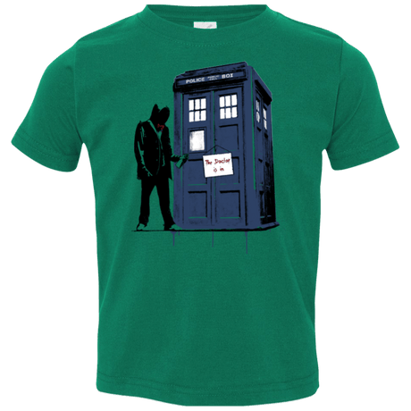 T-Shirts Kelly / 2T Exit Through Tardis Toddler Premium T-Shirt