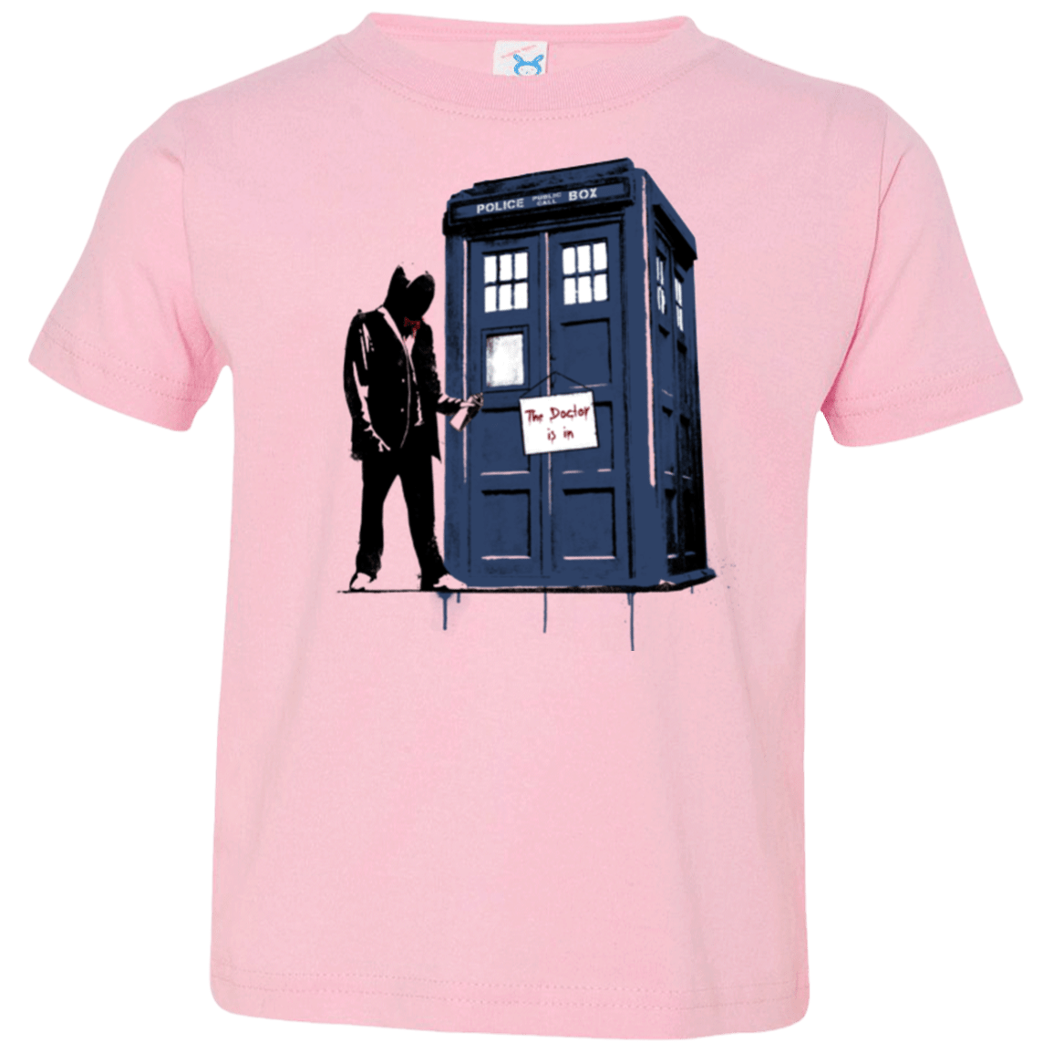 T-Shirts Pink / 2T Exit Through Tardis Toddler Premium T-Shirt