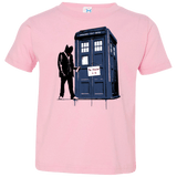 T-Shirts Pink / 2T Exit Through Tardis Toddler Premium T-Shirt