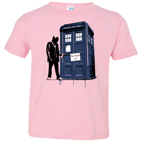 T-Shirts Pink / 2T Exit Through Tardis Toddler Premium T-Shirt