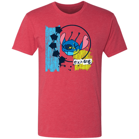 T-Shirts Vintage Red / S Exp-626 Men's Triblend T-Shirt