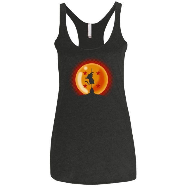 T-Shirts Vintage Black / X-Small Expand your mind Women's Triblend Racerback Tank
