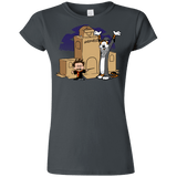 T-Shirts Charcoal / S Expecto Pretendum Junior Slimmer-Fit T-Shirt