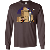 T-Shirts Dark Chocolate / S Expecto Pretendum Men's Long Sleeve T-Shirt