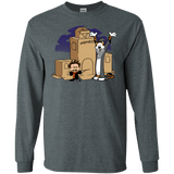 T-Shirts Dark Heather / S Expecto Pretendum Men's Long Sleeve T-Shirt