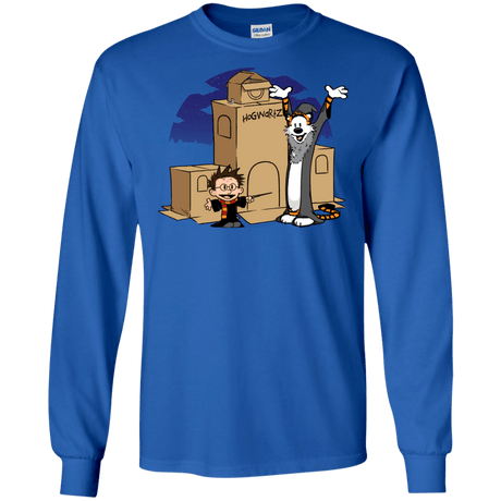 T-Shirts Royal / S Expecto Pretendum Men's Long Sleeve T-Shirt